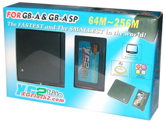 EAGB Advance Hardware Previews & Reviews - XG2Lite 128M Flash Cart